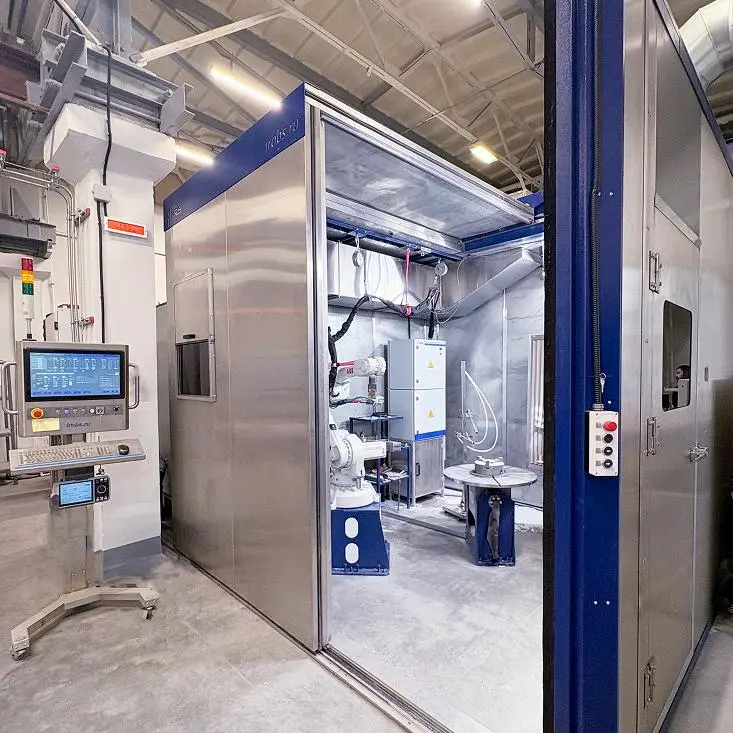 Автоматизированный комплекс плазменного напыления AP200