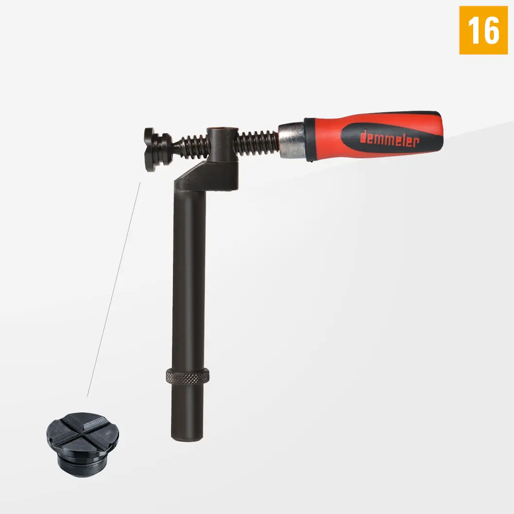 Струбцина толкающего типа 90° D16-07008-000