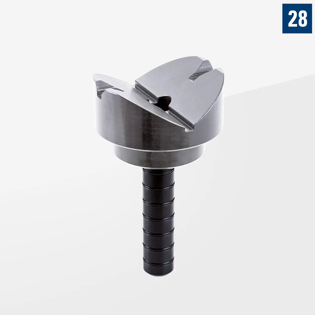 V-блок с оправкой для труб диаметром до 180 мм Нержавеющая Сталь Арт. D28-09005-002