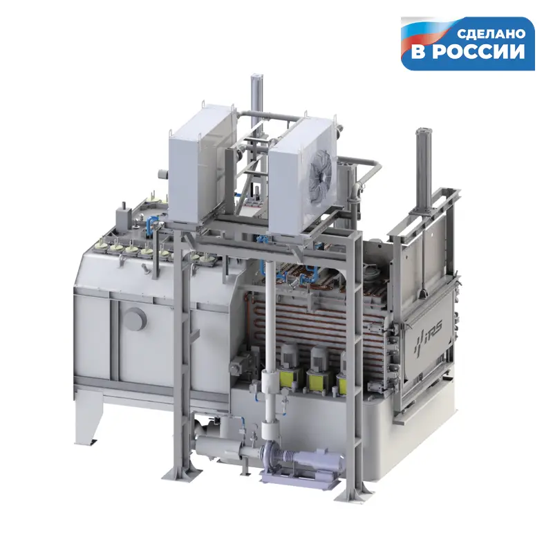 RTQF-17 Универсальная атмосферная печь с закалочным баком