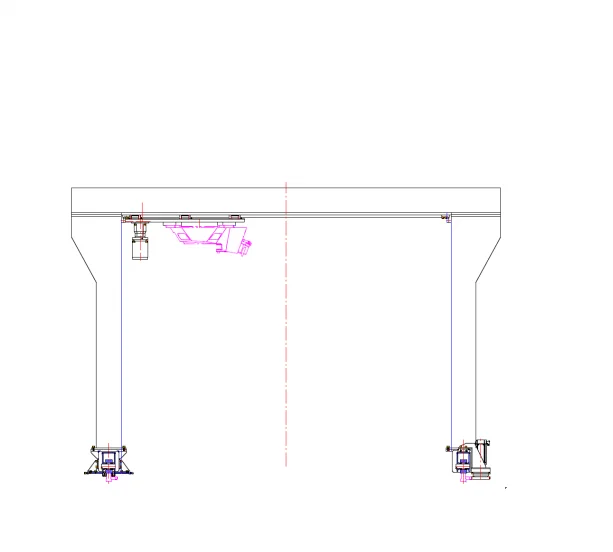 Портал П-образный, г/п 1500 кг