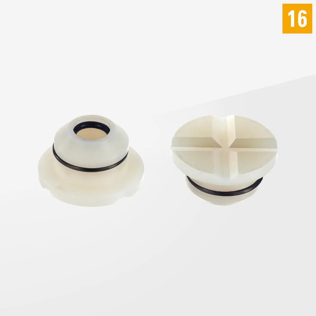 Прижимная и опорная деталь POM D16-07011-002