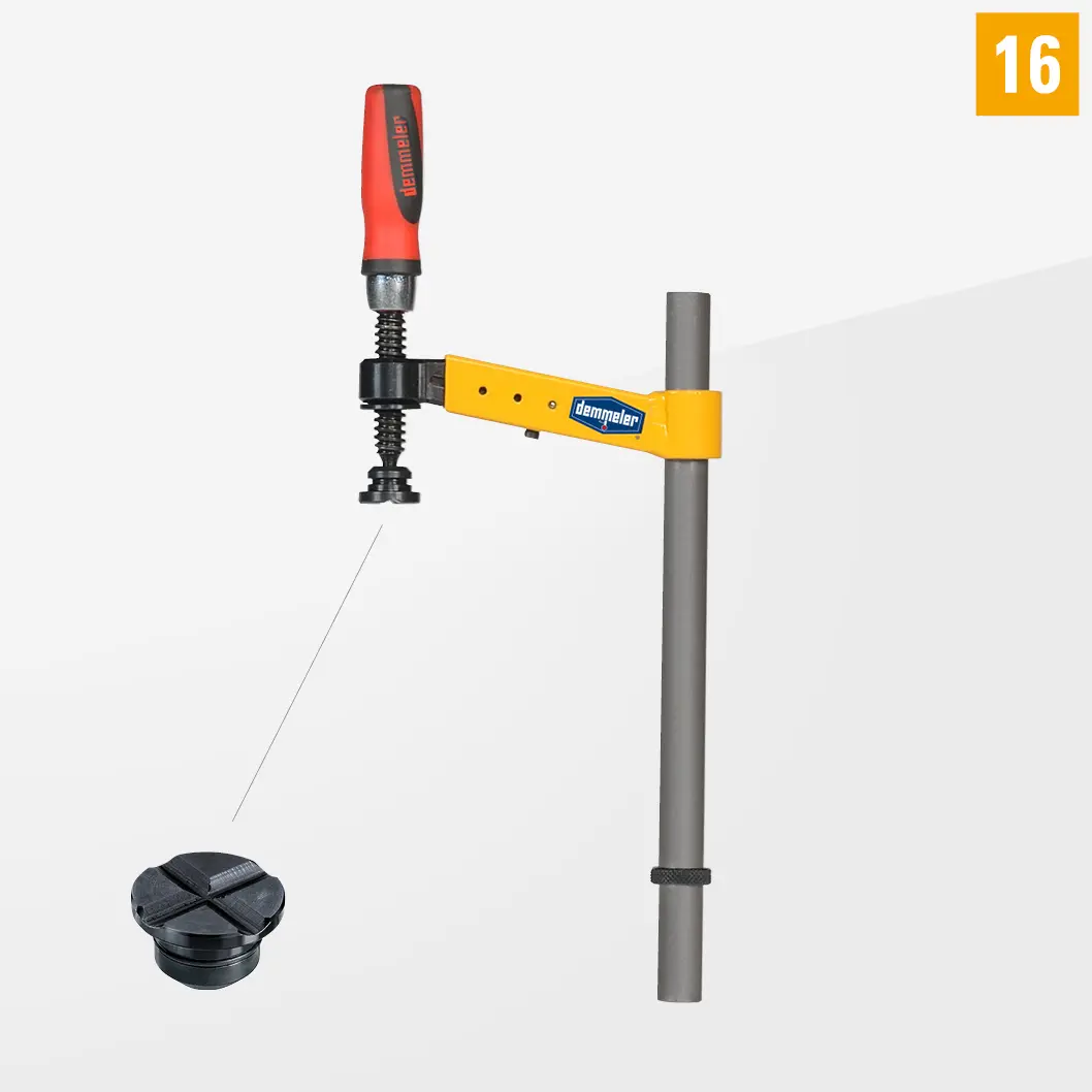 Выравнивающая струбцина 180 со шпинделем D16-07001-000