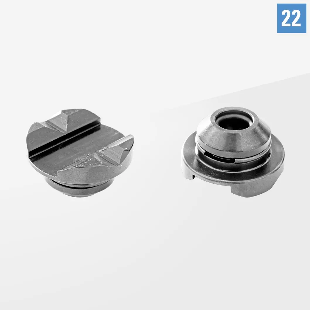 Зажимная опора с V-блоком Арт. D22-07011-000