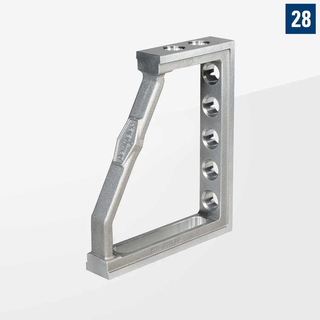 PROFIPremiumLINE Упорный угол 300х250 Алюминий-титан PP28-03001-017