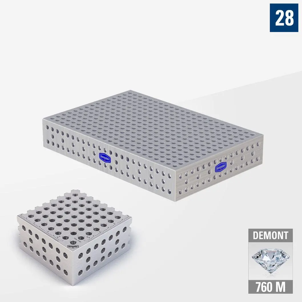 PROFI Premium LINE PP 3D Сварочный стол 1200х800 Азотированный DEMONT 760 M Без опор PP28-11019-500