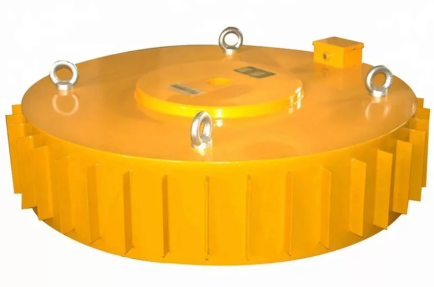 DM-PS-S-1800 Магнитный сепаратор подвесной круглый самоохлаждающийся