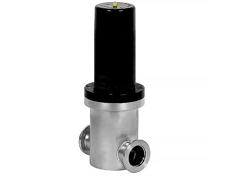 Клапан вакуумный прямоточный  GDC-50B KF50 Электромагнитный уплотнение - Сильфонное материал - Нержавеющая сталь 304SS