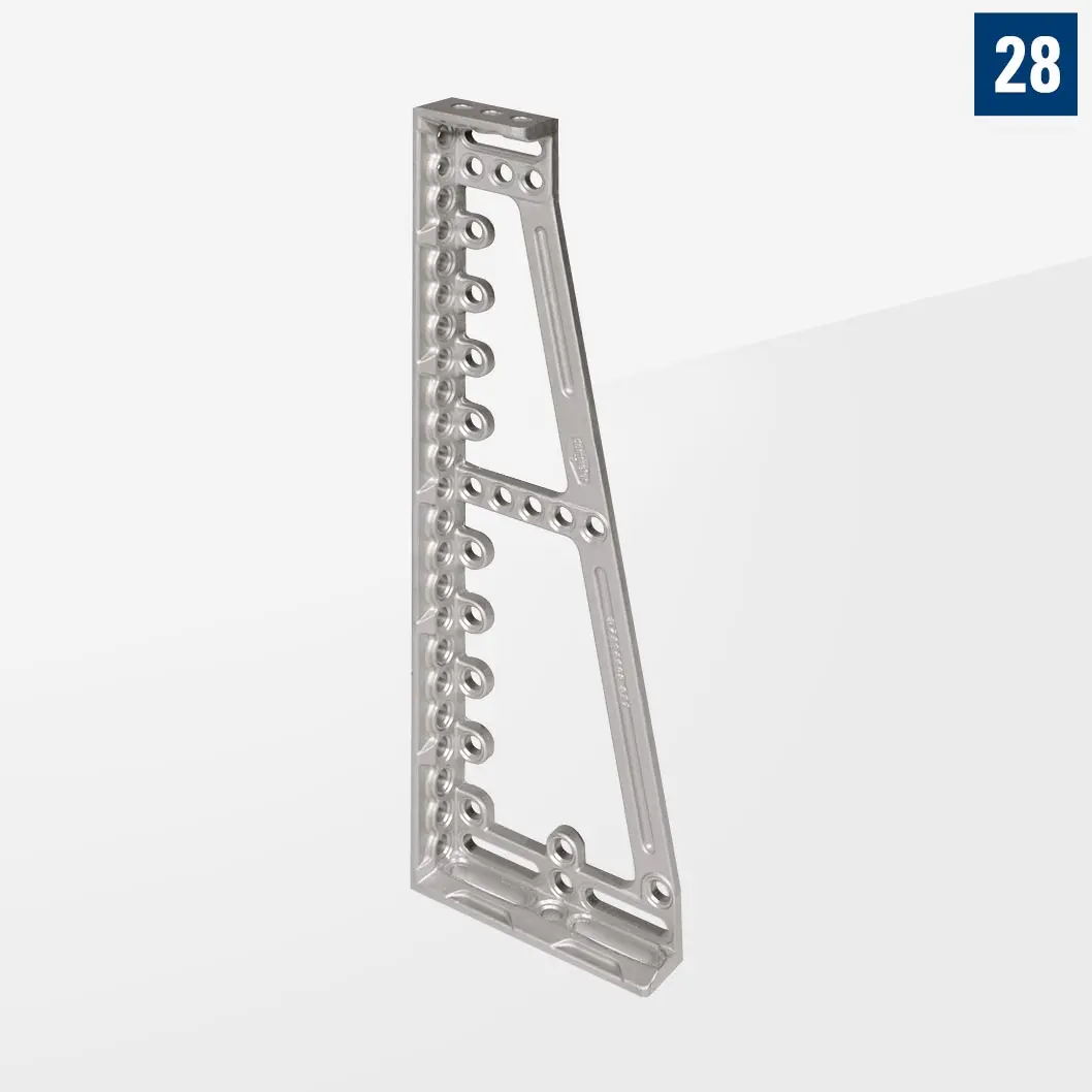 PROFIPlusLINE Упорный угол Алюминий-титан 1200 Левый