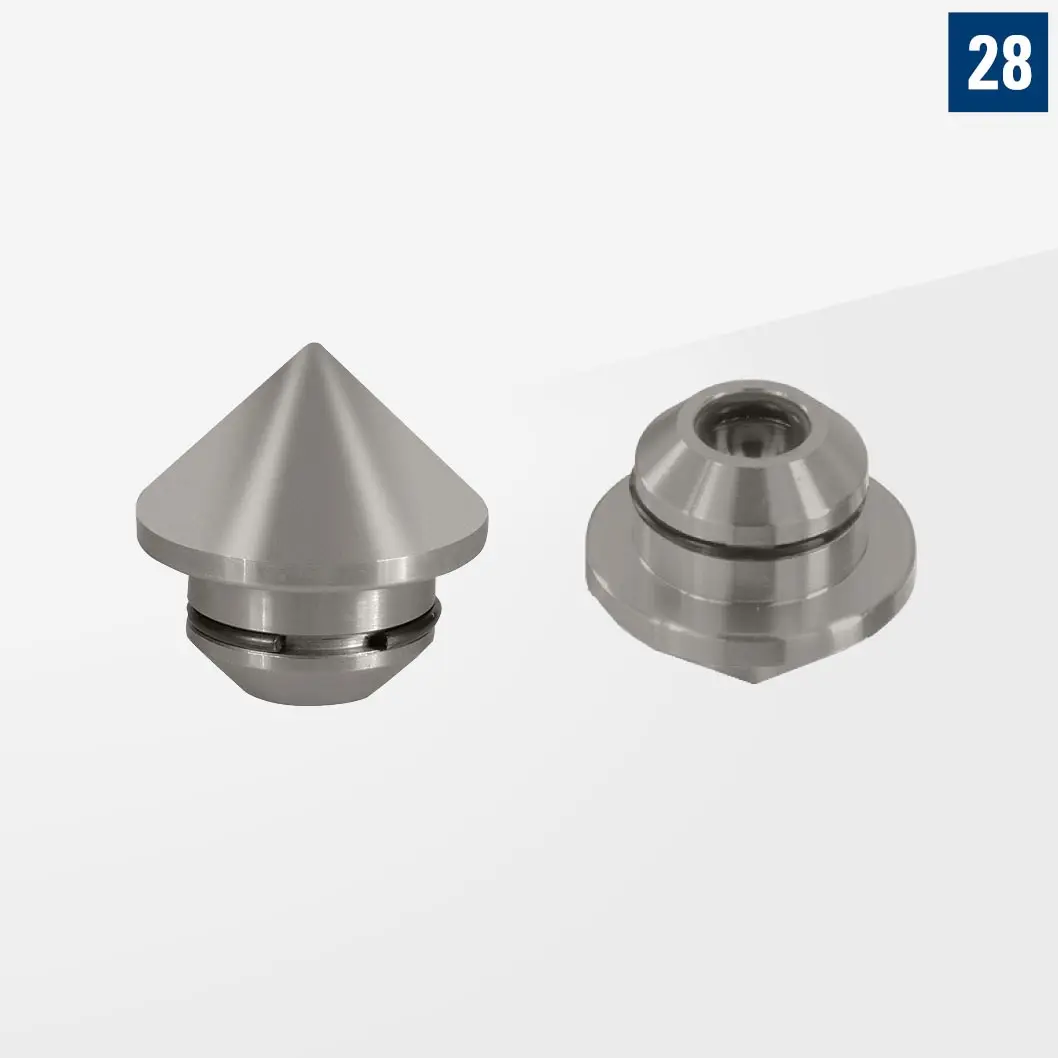 Прижимная и опорная деталь с конусом Сталь D28-07011-027