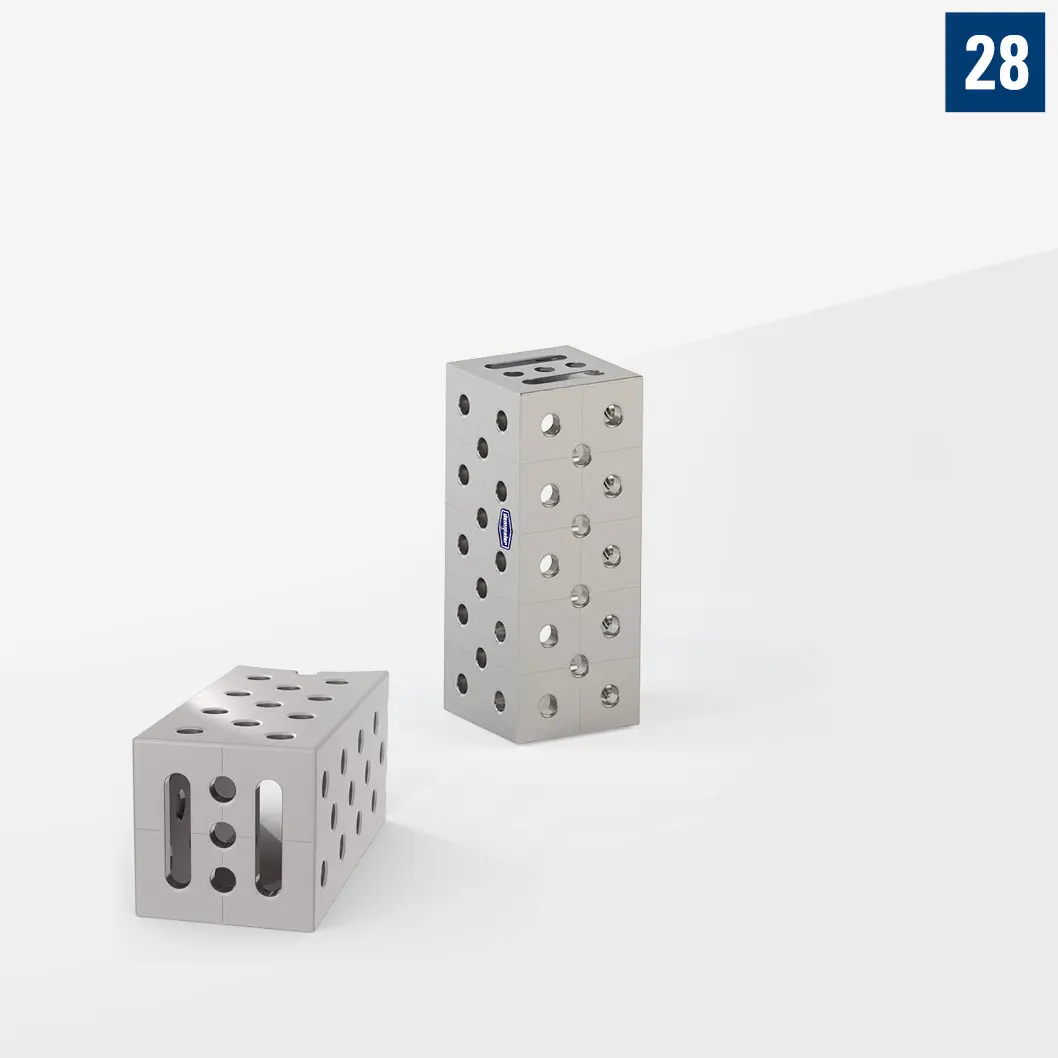 Промежуточный U-образный блок сталь. Торцевые стороны - Отверстие/слот L500 200х200 P28-04002-000