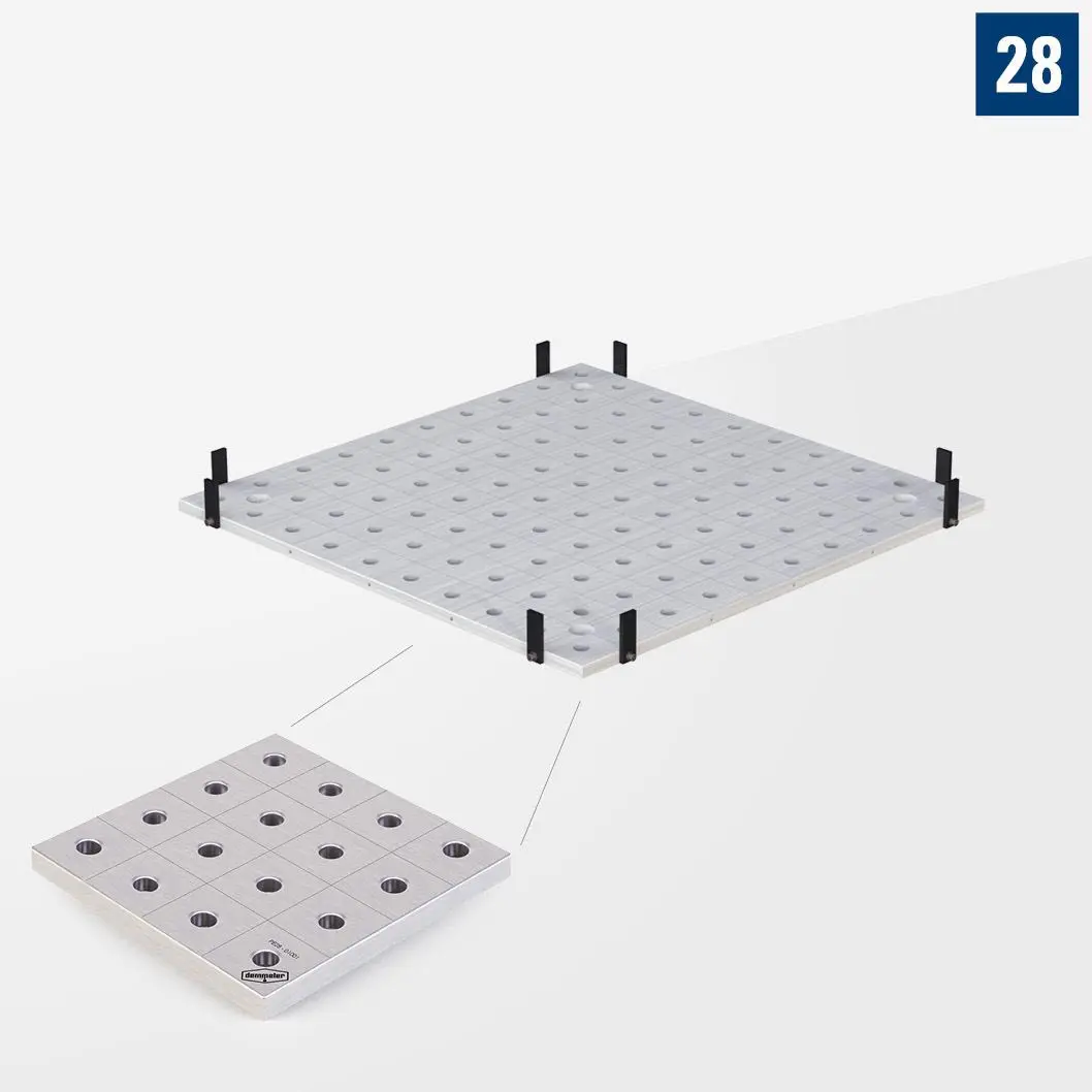 HobbyLINE H Плита 28 1000х1000 без опор H28-01001-000