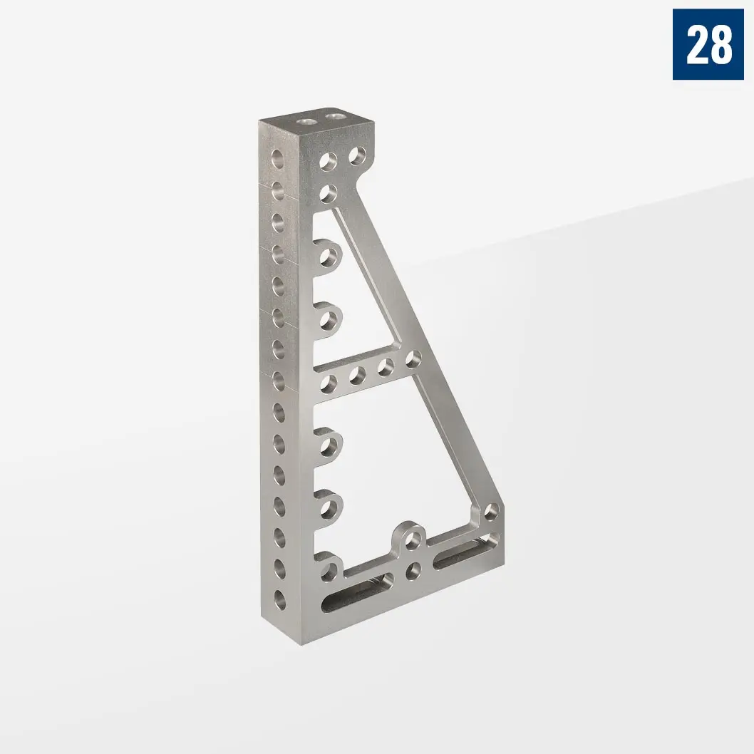 PROFIPlusLINE Упорный угол Алюминий-титан 800 Правый PL28-03004-014