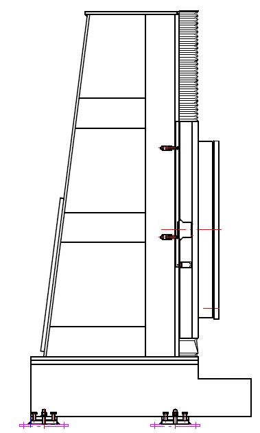 Одноосевой позиционер для РТК с подъемной осью, г/п 13000 кг