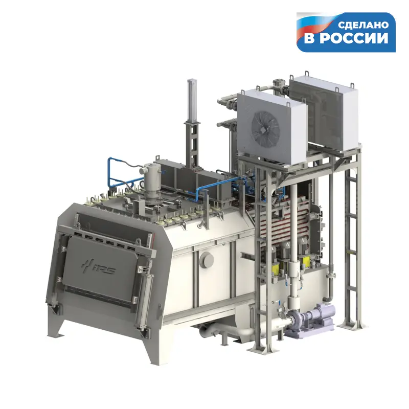 TQF-17 Универсальная атмосферная печь с закалочным баком