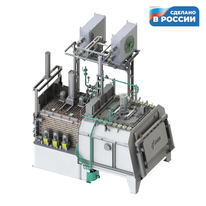 TQF-8 Универсальная атмосферная печь с закалочным баком