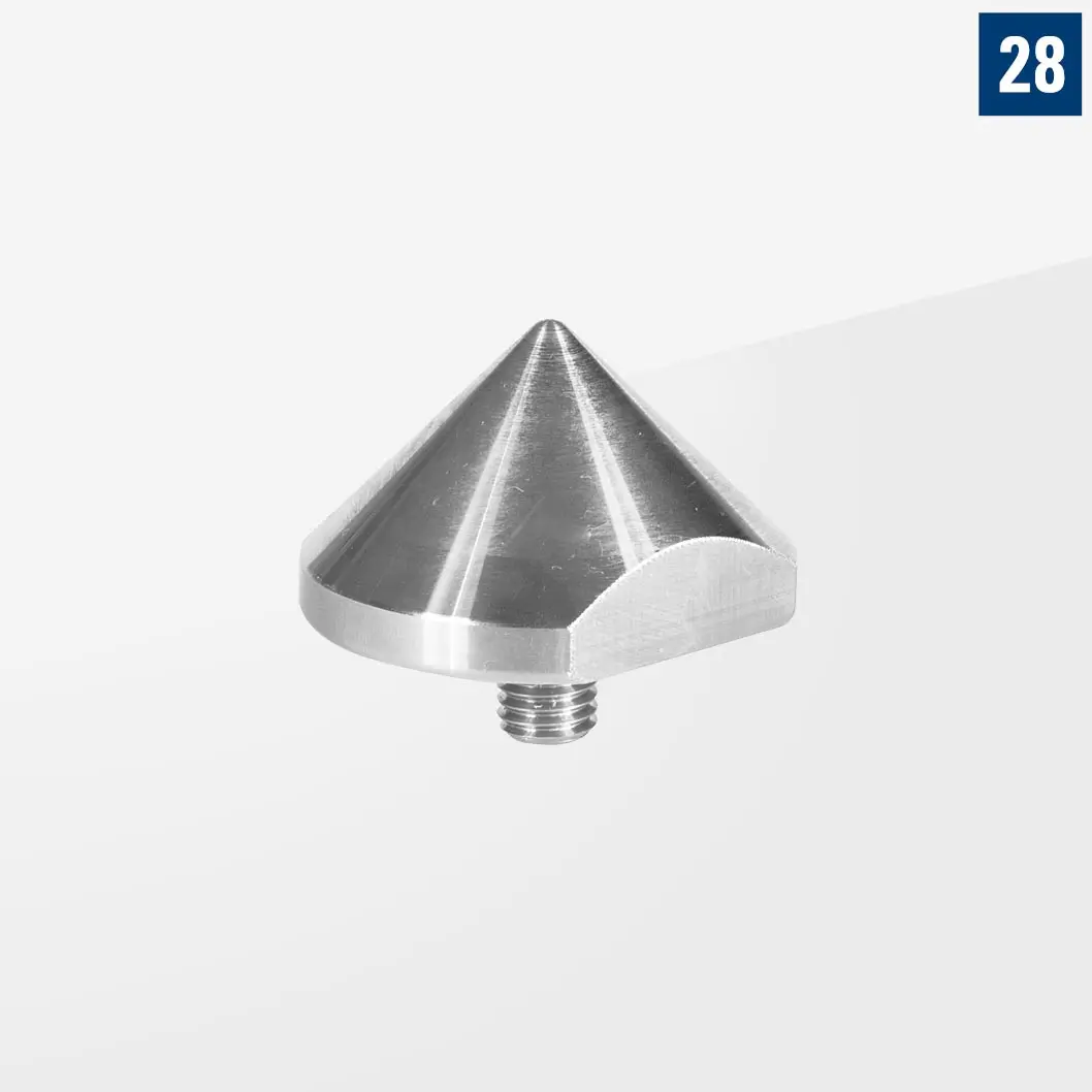 Конусное посадочное место с резьбой Aluminium Арт. D28-09003-019