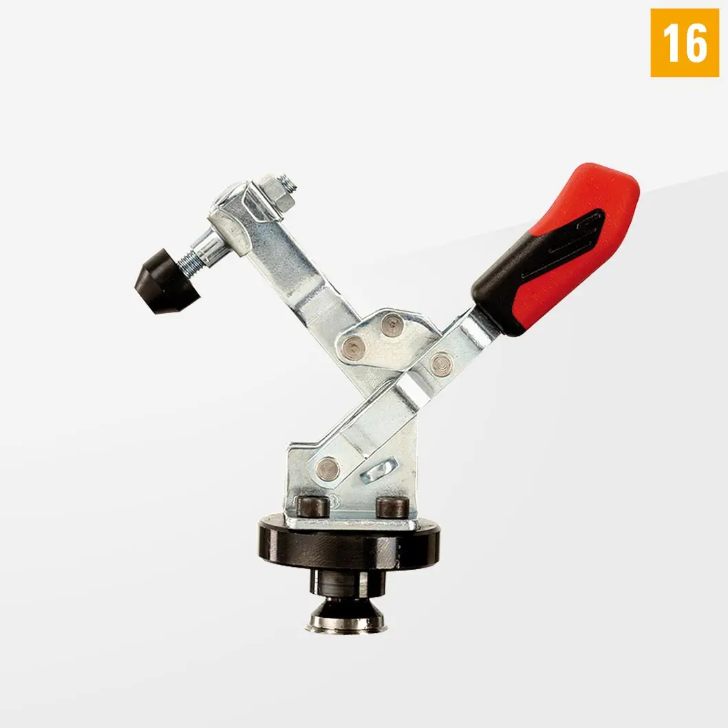 Вертикальное зажимное устройство с адаптером и потайным болтом Арт. D16-08001-000