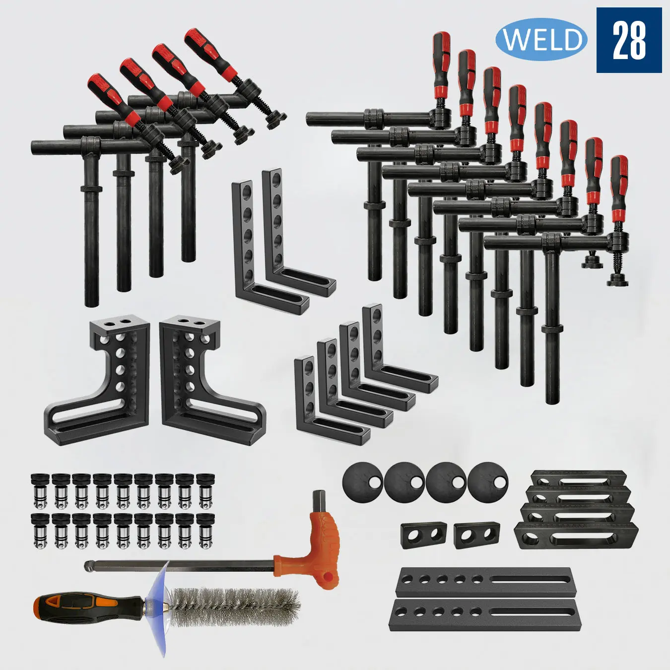Набор оснастки №2 WELD С28-0003 (52 элемента)