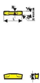 Твердосплавная сменная пластина GY2M-0400G020N-GS