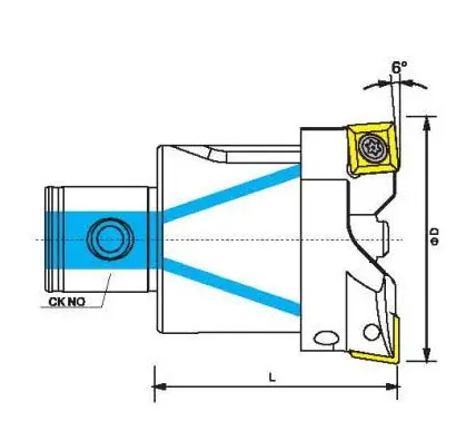 Черновая расточная головка RW 32-42CK3