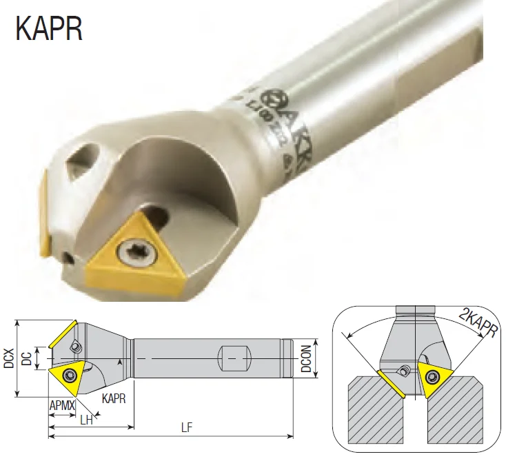 ACM18.5-TC16-D21.3X30-W20-L100-Z02 S-тип Концевые фрезы для снятия фаски (зенковки)