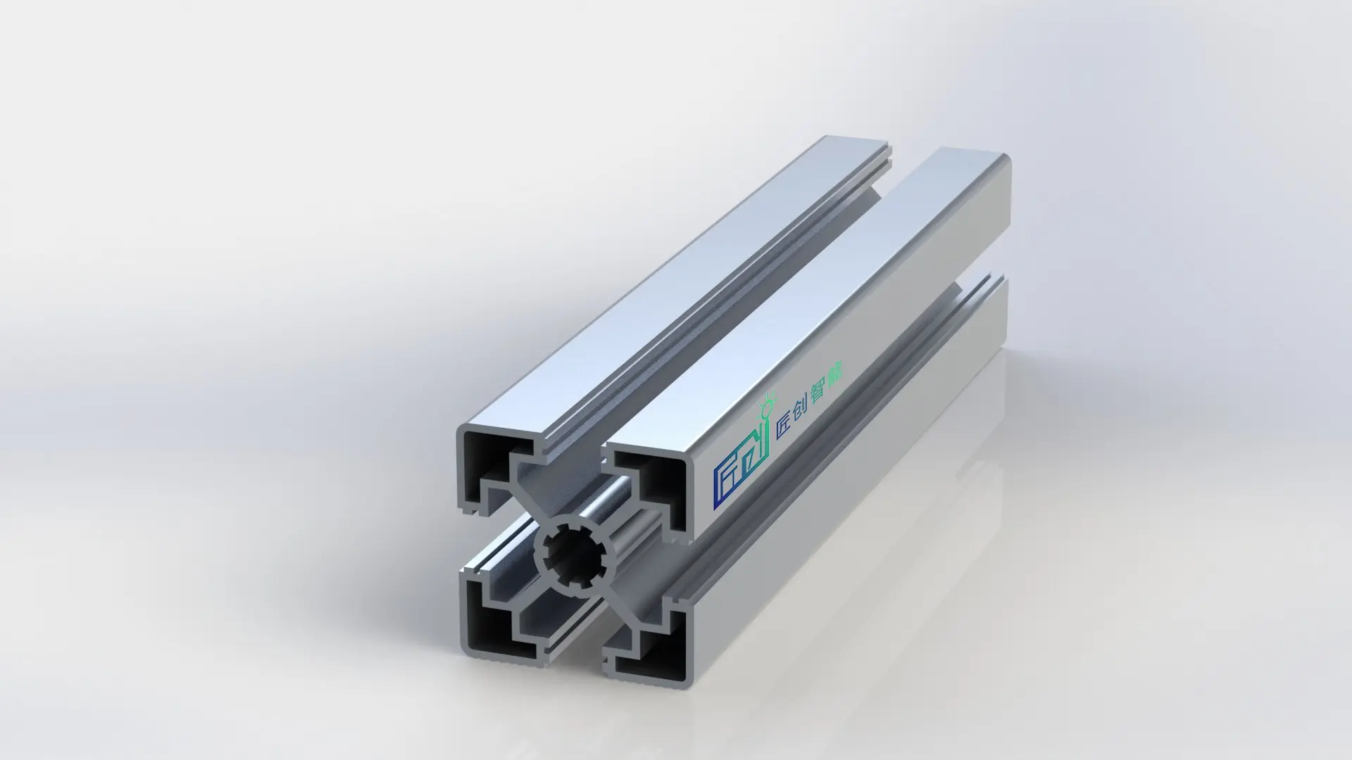 4545-10L Алюминиевый конструкционный профиль анодированный