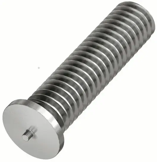 Резьбовая приварная шпилька НИКЕЛЬ M6x12