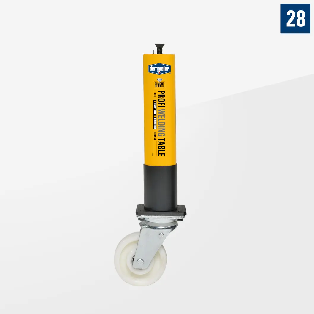 Опора на колесах без тормоза D28 PL28-10010-003