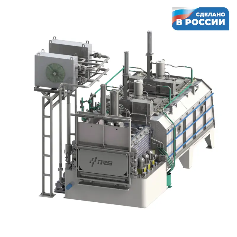 TQF-2-27 Универсальная атмосферная печь с закалочным баком