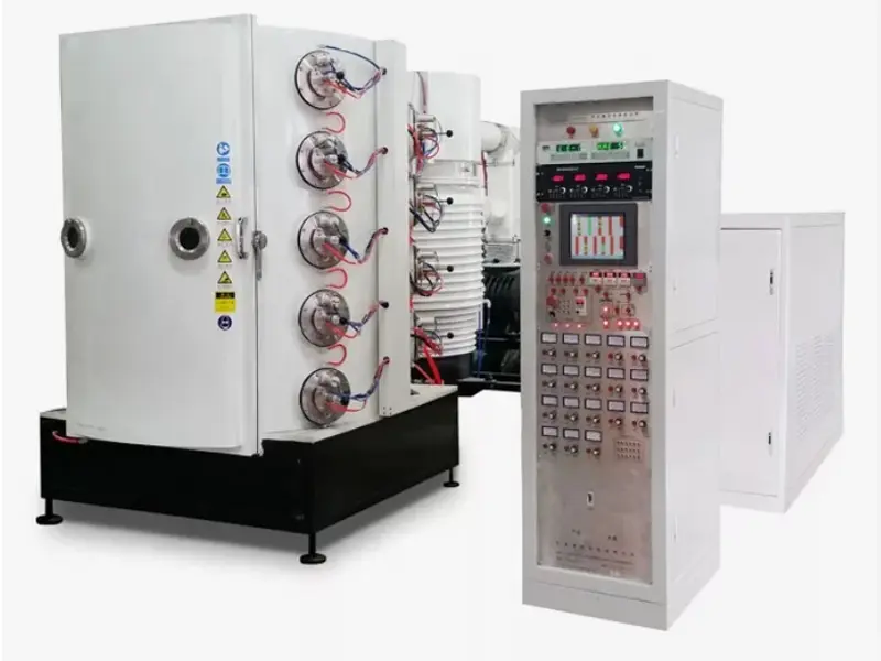 Промышленная вакуумная установка PVD напыления защитных и декоративных покрытий 1215