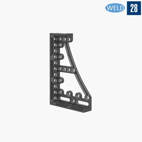 Упорный и крепежный угольник 325x100x600(правый)