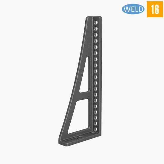 Упорный и крепежный угольник 500x150x50 160164