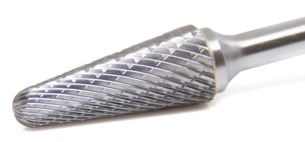 Борфреза твердосплавная коническая с закругленным концом IRS-L1206MD