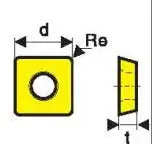 Твердосплавная сменная пластина для сверления SPGG-140512DA
