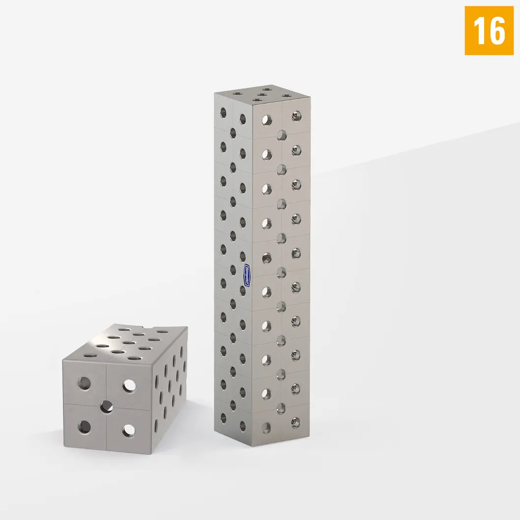 Промежуточный U-образный блок Сталь L500 100х100 Азотированный Арт. D16-04002-300