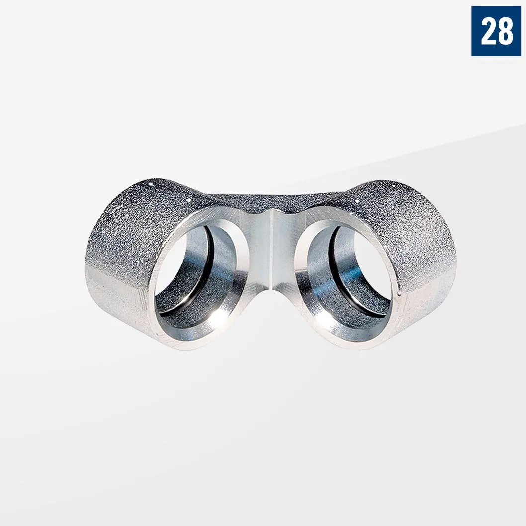 Угловая втулка 90° D28-07034-000