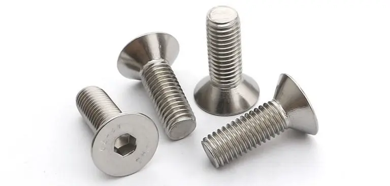 Винт потайной с внутренним шестигранником М6х25, ALF-PS6-25