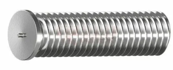 Резьбовая приварная шпилька стальная оцинкованная M5x12