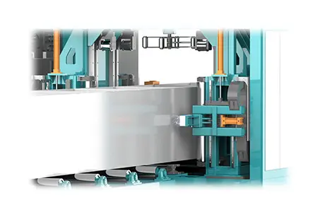 Станок для сборки коробчатых балок