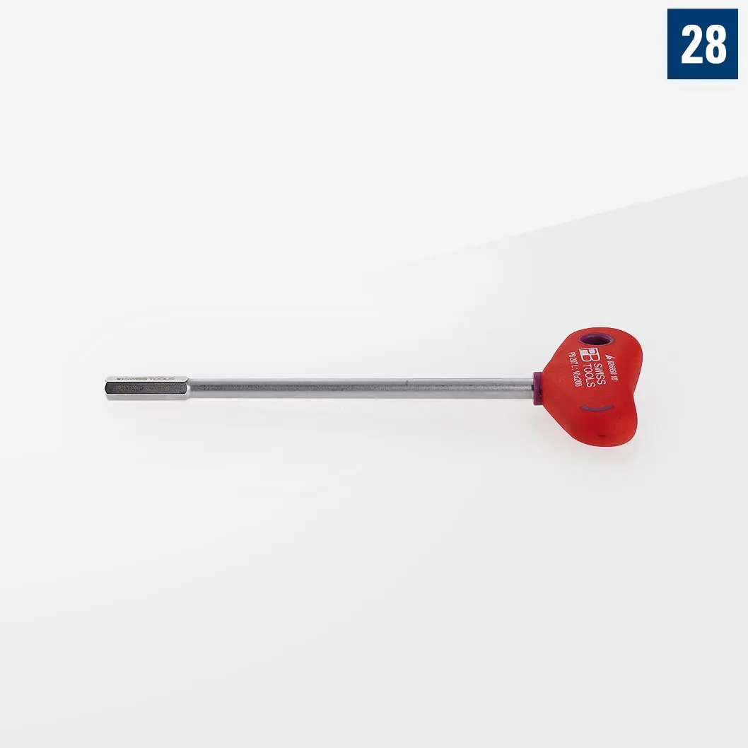 Шестигранный ключ с T-образной ручкой SW 8 Арт. D28-10008-004