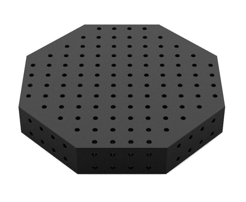 Октогональный сварочный стол 1500x1500x200