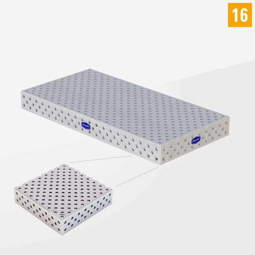 PROFIPlusLINE PL 3D Сварочный стол 16 1000х500 Стандартное исполнение без опор