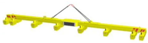 TM 8/220 X Телескопическая магнитная траверса г/п 22000 кг