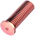 Резьбовая приварная шпилька стальная Омедненная Резьбовая приварная шпилька стальная Омедненная