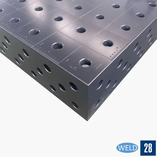 3Д сварочная плита 1500х1500х200 мм. Плазменная азотация