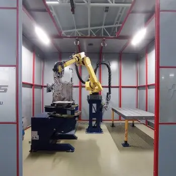 Роботизированный комплекс лазерной сварки и наплавки