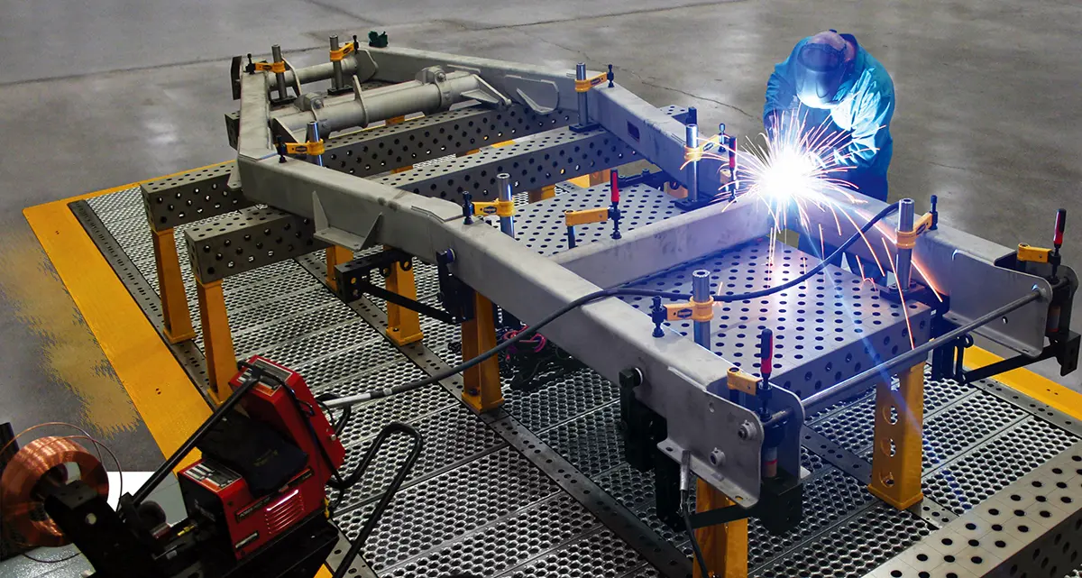 Обзор универсальных сборочных сварочных столов