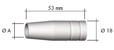 Газовое сопло IRS-120075