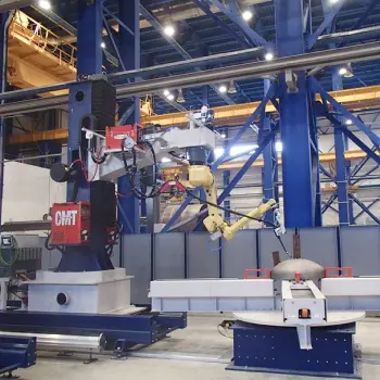 Роботизированный комплекс для MIG/MAG и TIG сварки крупногабаритных изделий